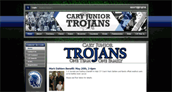 Desktop Screenshot of caryjrtrojans.com